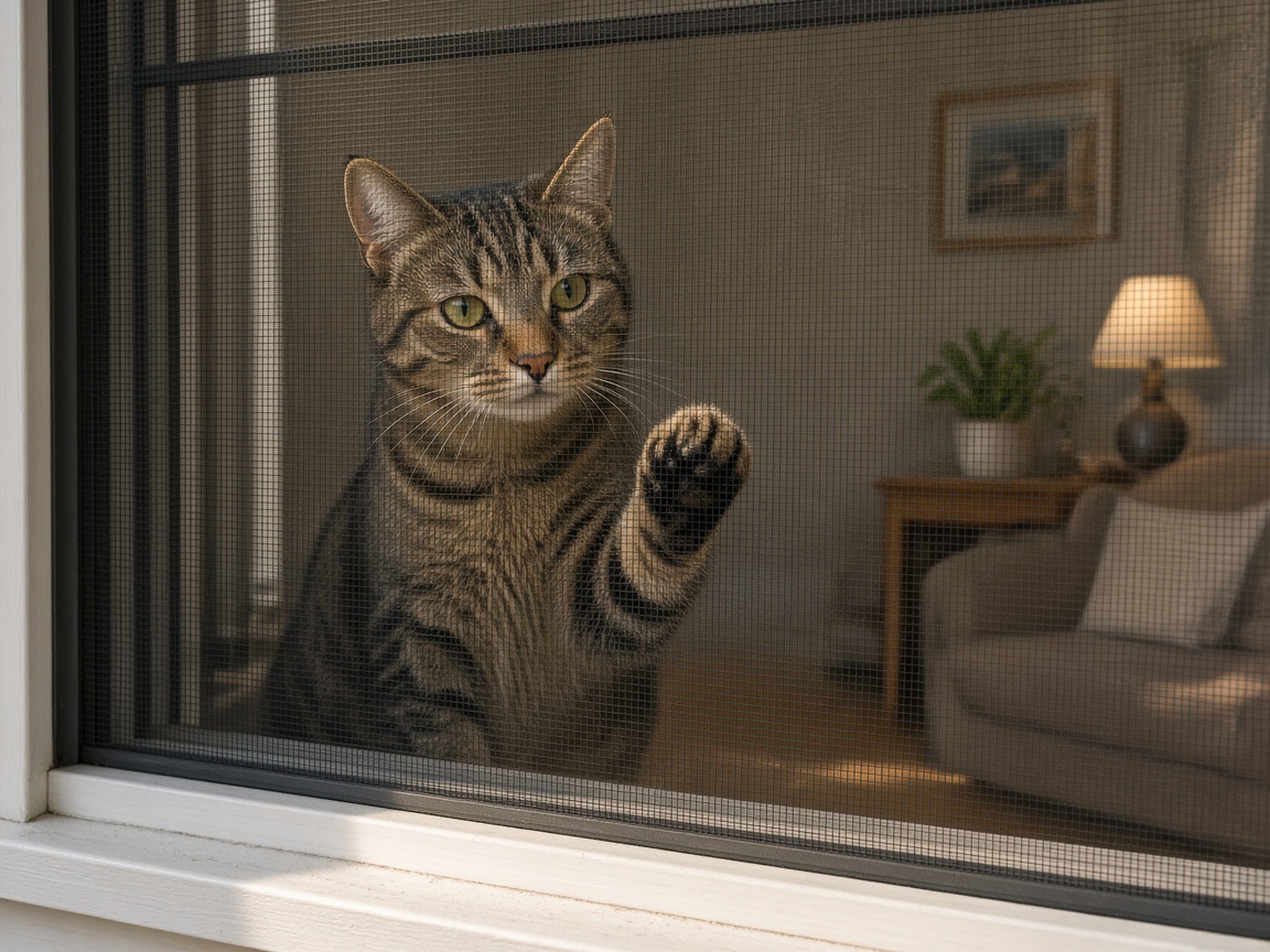 Kedi Tırmalamaz Sineklik